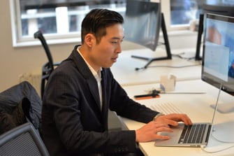 Keith builds a website