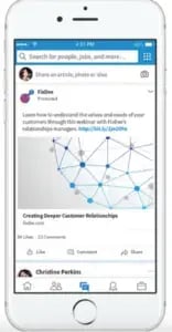 LinkedIn advertentie