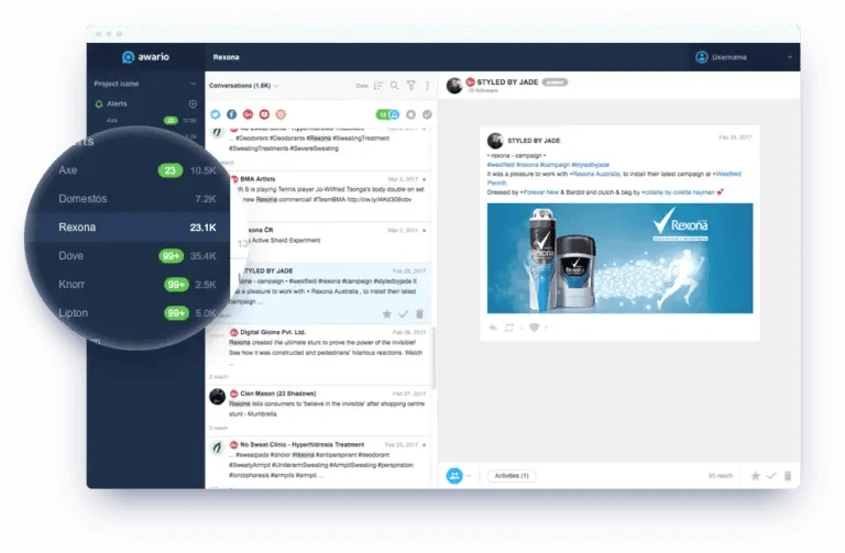 Gebruik social listening tools