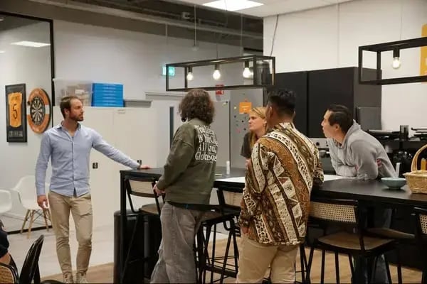 Leapforce team with Nick Klaver