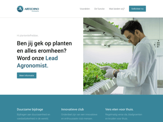 De nieuwe Artechno website
