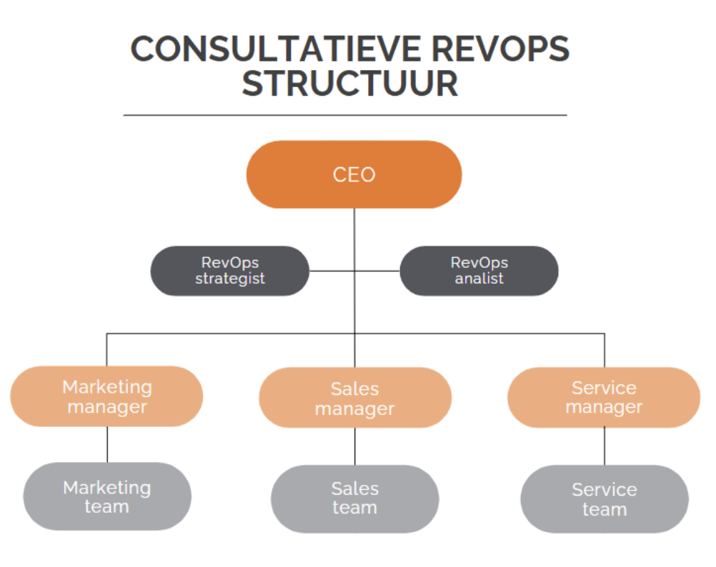 Consultatieve RevOps-structuur