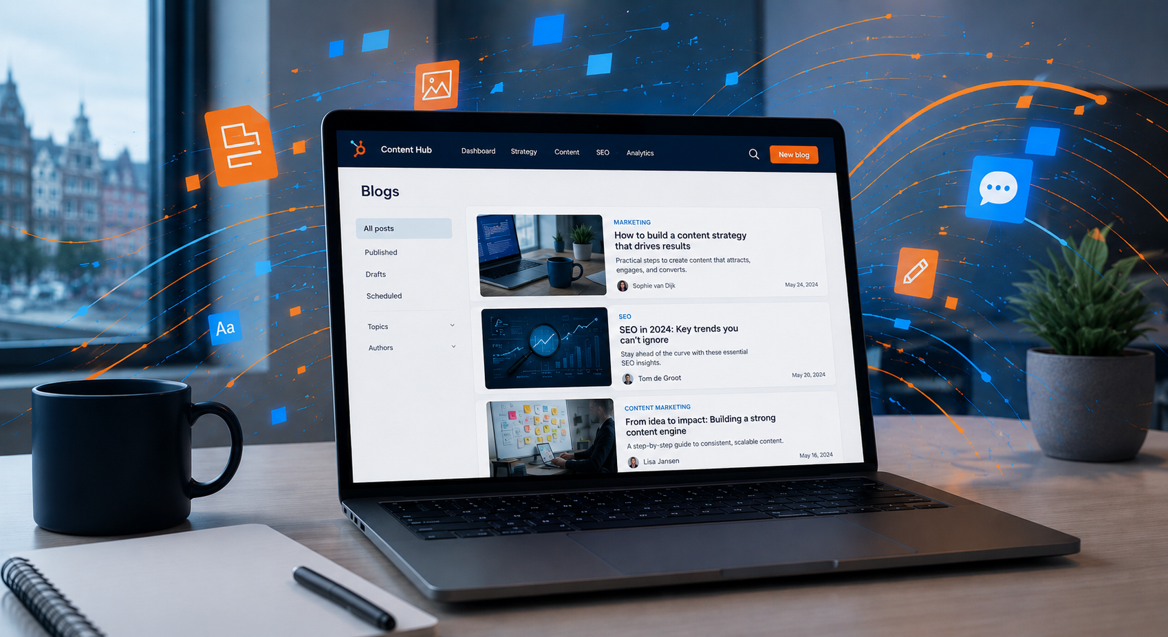 De HubSpot Content Hub