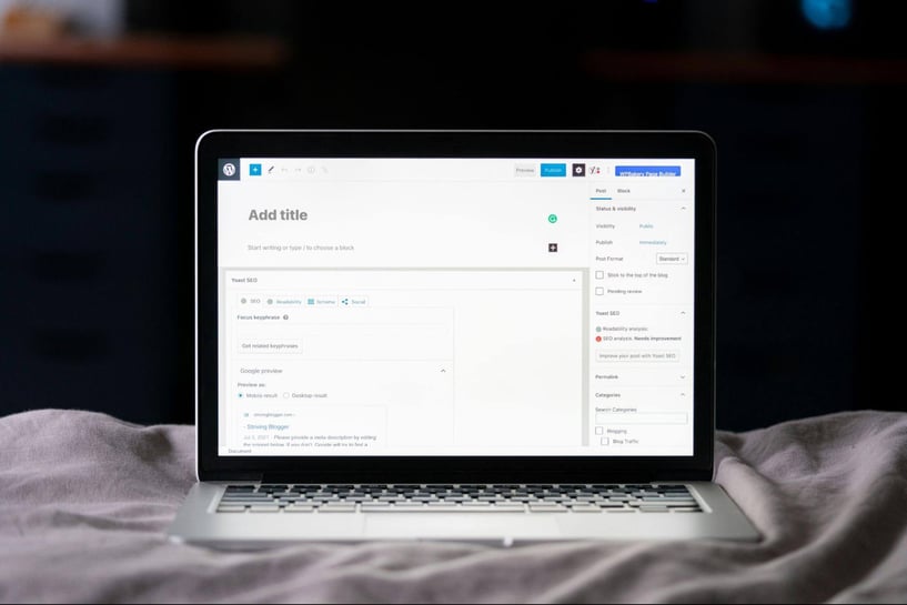 WordPress CMS-systeem