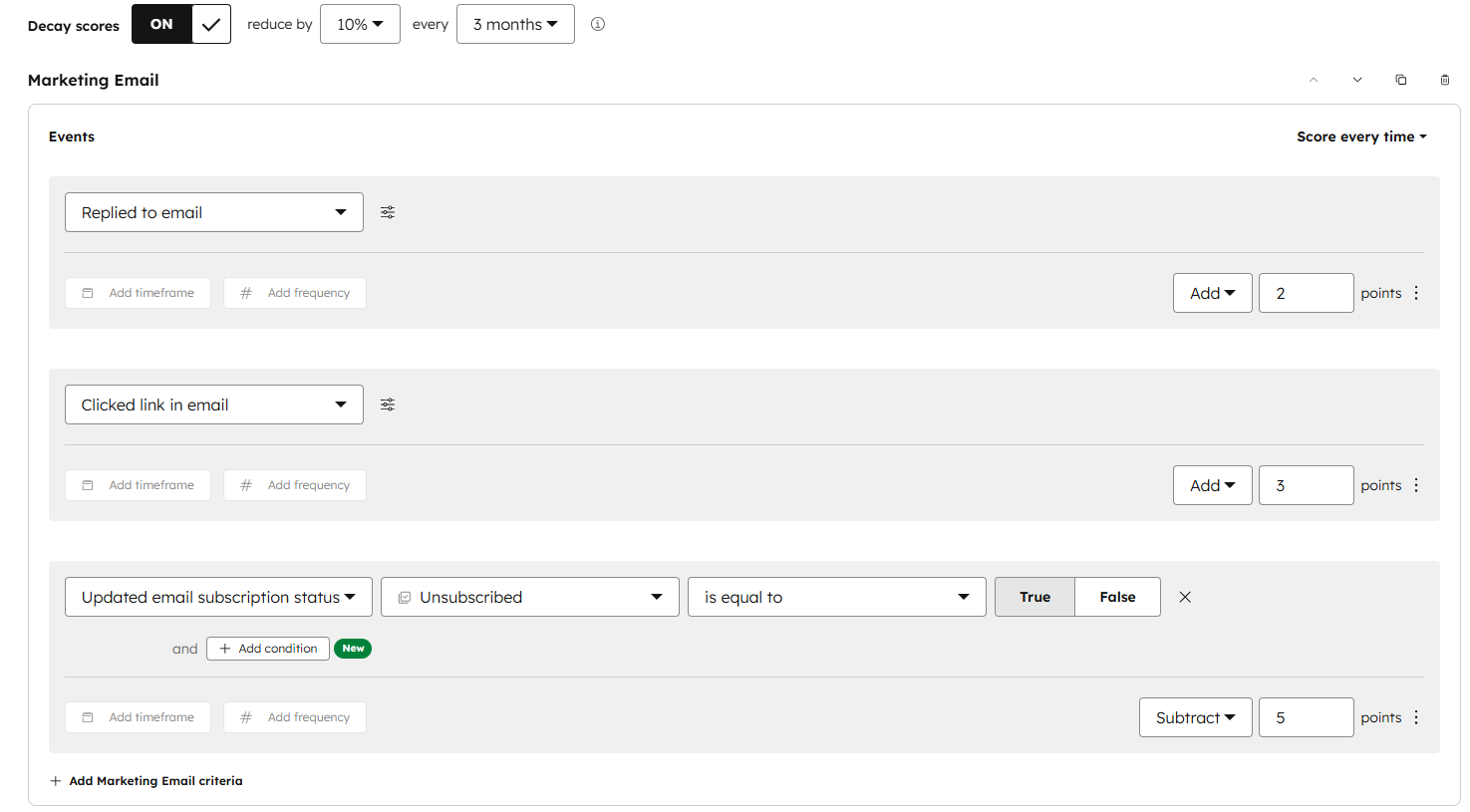 HubSpot inrichting
