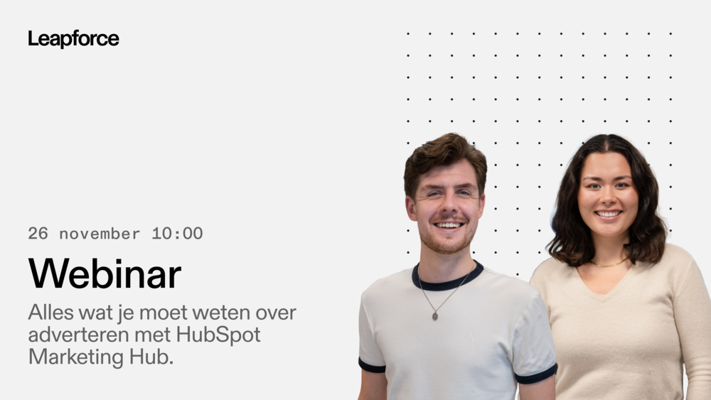 Alles wat je moet weten over adverteren met HubSpot Marketing Hub