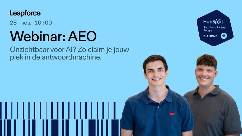 Leapforce werbinar AEO